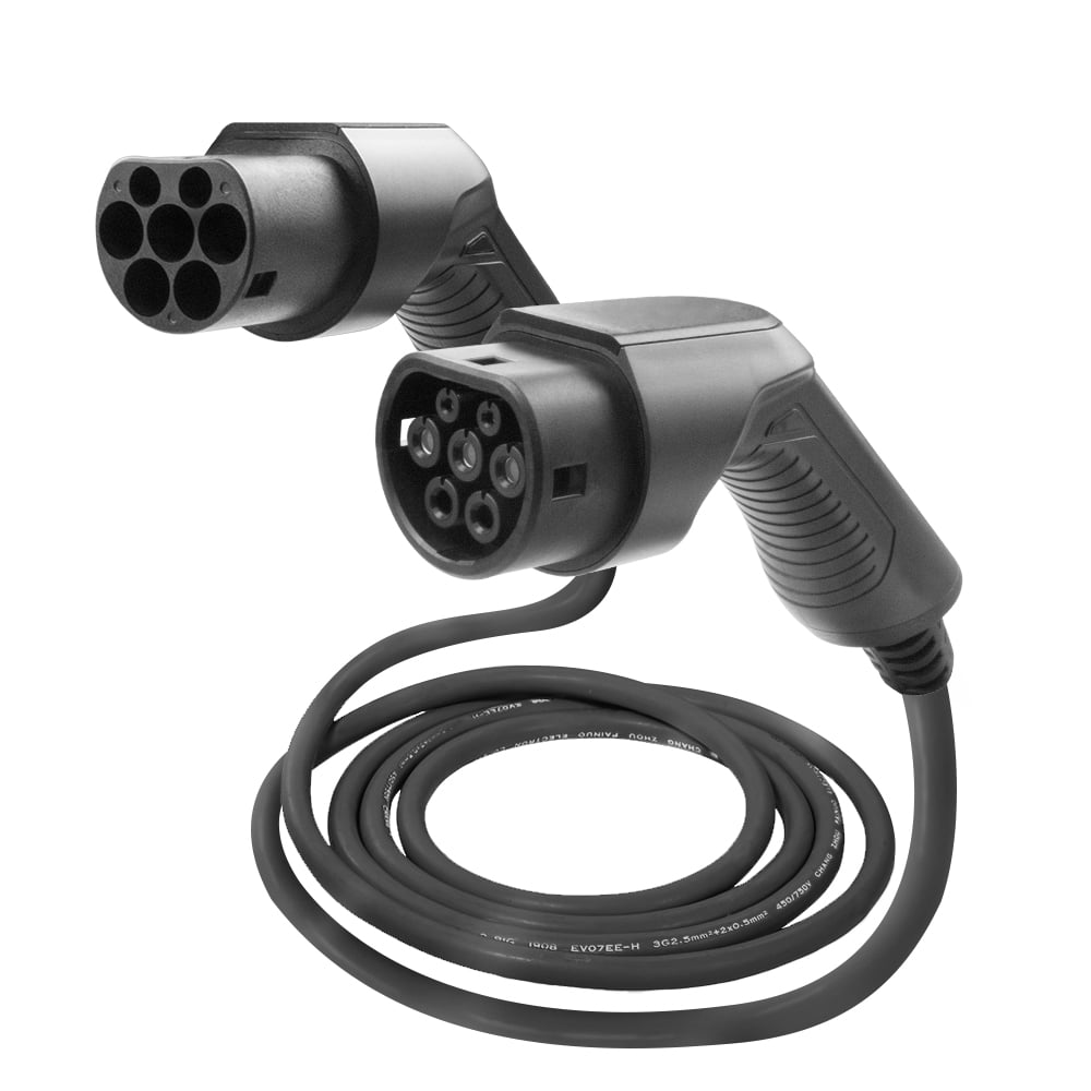 type 2 to type 2 EV charging cable