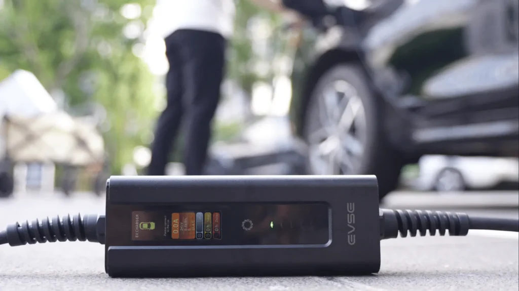 Multi Function Type 2 to UK 3 pin Portable EV Granny Charger