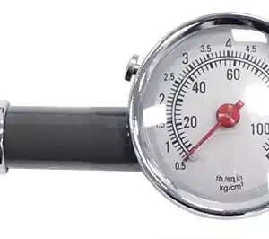 SW3216A Deluxe Metal Analogue Car Tyre Pressure Gauge