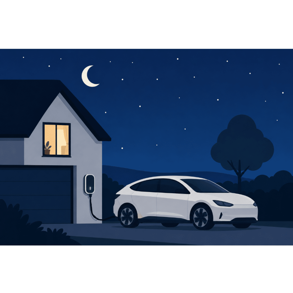 Can I charge my EV overnight ?